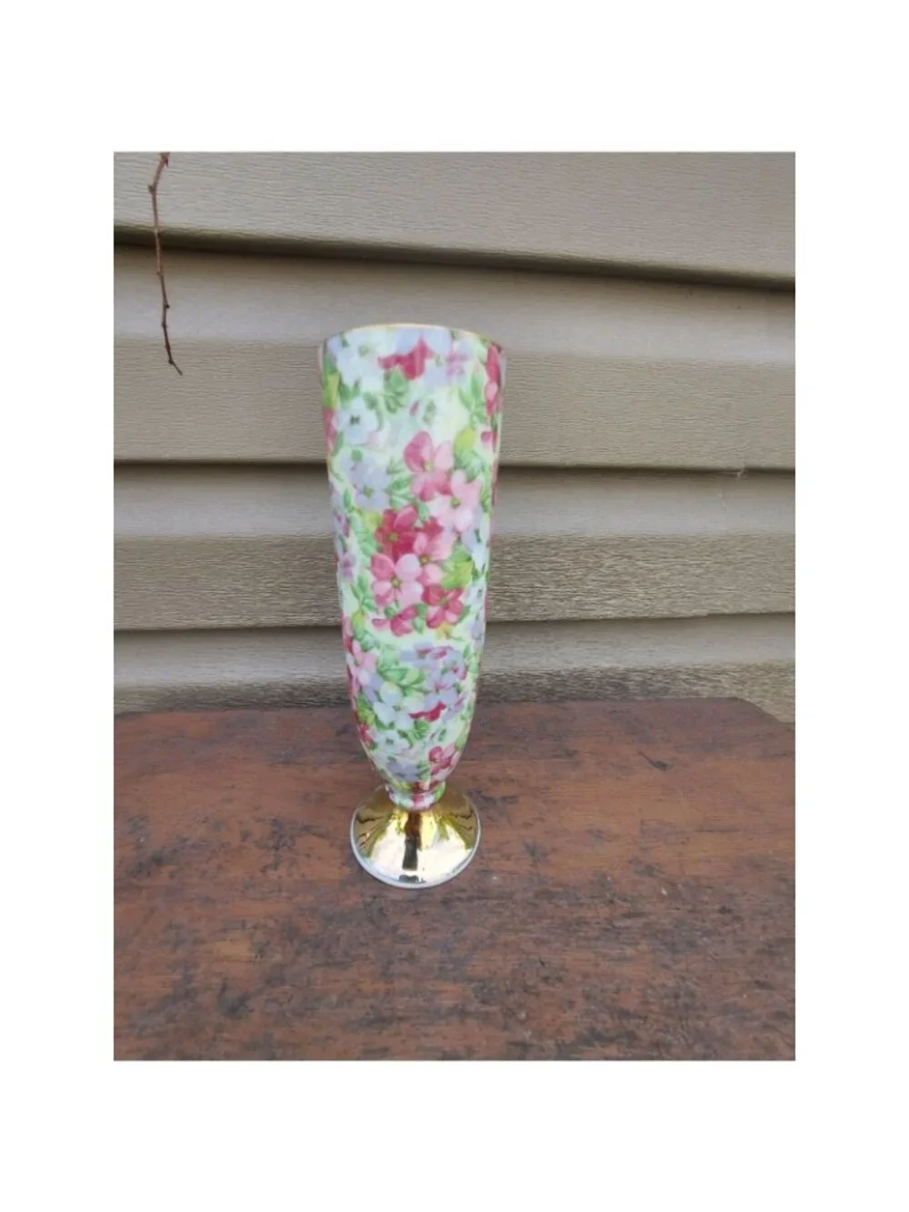 Royal Standard Virginia Stock Chintz Vase